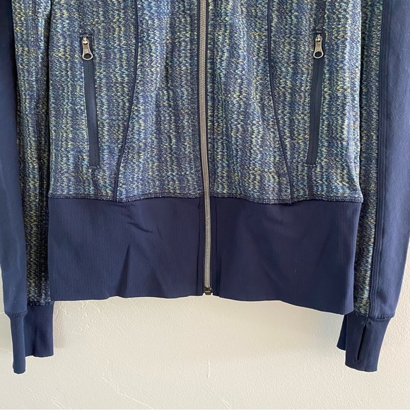 Lululemon Nice Asana Jacket Ziggy Wee August Inkwell - Picture 8 of 16